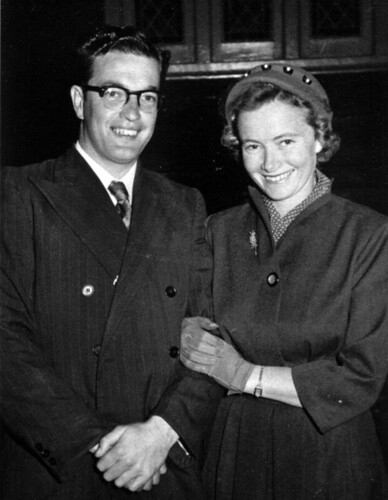 Betty and Gerard Brennan on a date in the 1950s