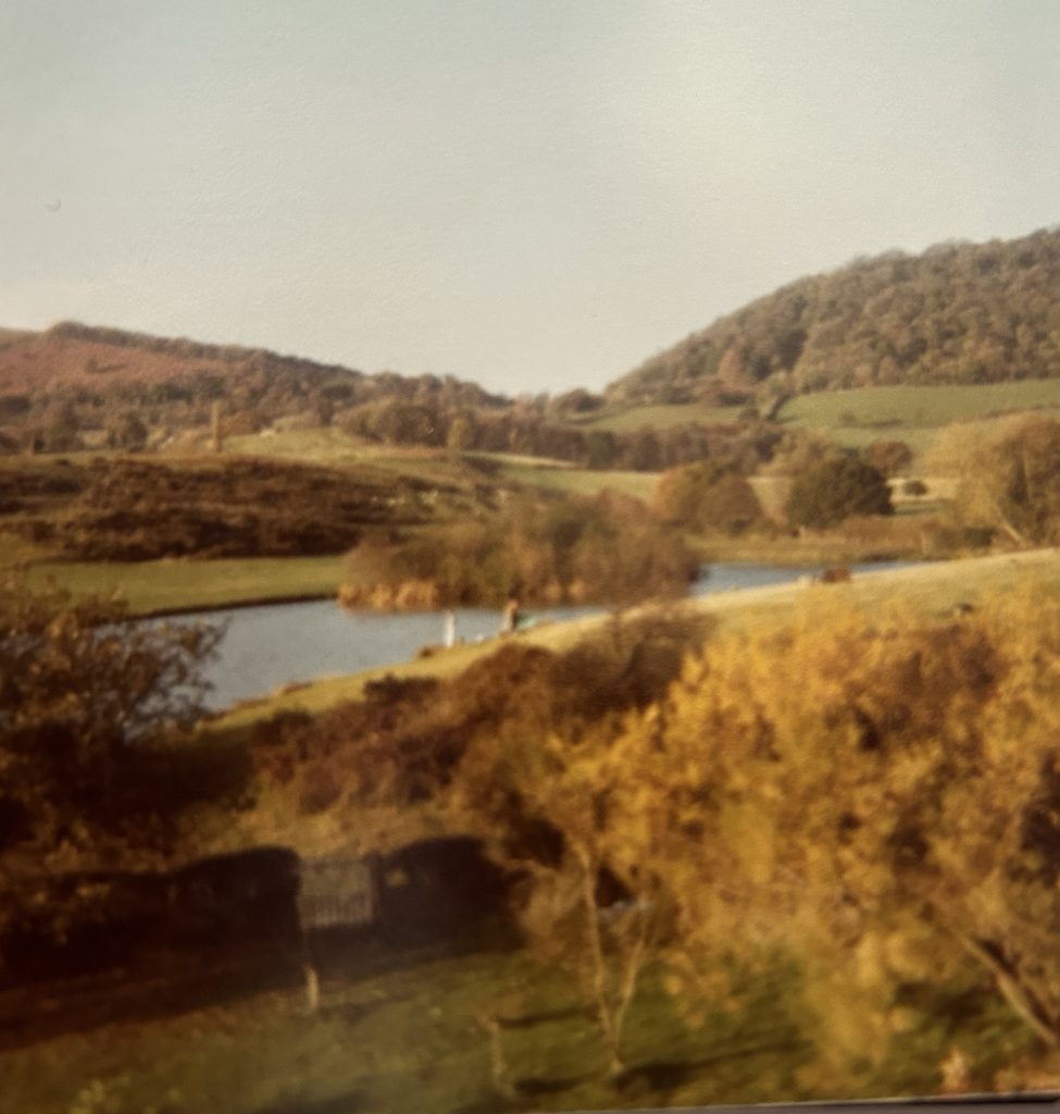 A picture of Malvern Hills in the UK in 1979, when we were busy forgetting Mum's 53rd birthday.